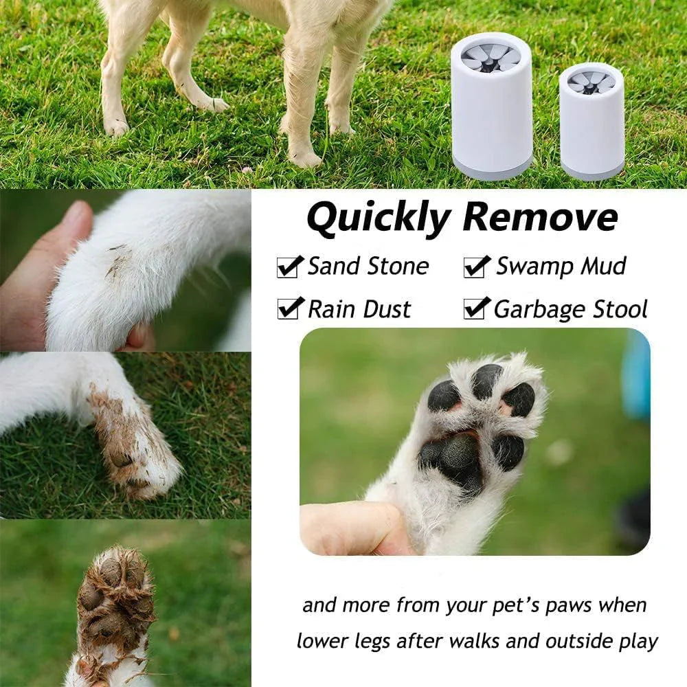Dog paw cleaner